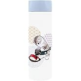 mofusand 53-2086 Vacuum Double Layer Pocket Mini Stainless Steel Bottle, 5.1 fl oz (150 ml)