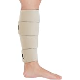 Alta Medical SiennaWrap Adjustable Compression Calf Wrap - Designed by Lymphedema, Lipedema &amp; Edema Therapist - Plus-Size Leg Wraps for Swelling - Compression Sleeve for Men &amp; Women - Made in USA