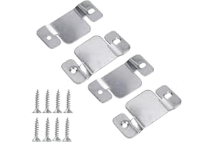Sectional Couch Connector, Universal Sectional Sofa Connector Couch Bracket with Screws Interlocking Furniture Connector by P