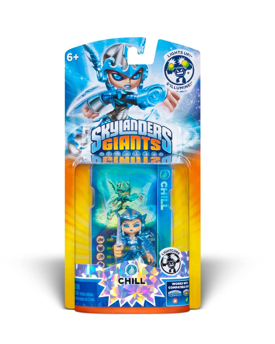 Skylanders Giants: Lightcore Chill Character
