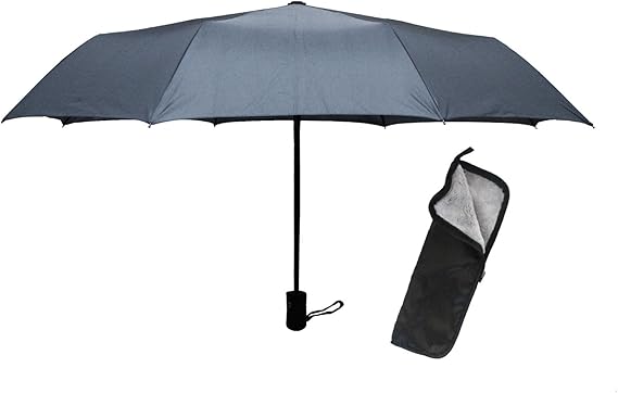 Amazon クロ Quro 折り畳み傘 自動開閉 ワンタッチ 100cm 折りたたみ傘 8本骨 撥水 防水 コンパクト 晴雨兼用 Uvカット 紳士傘 メンズ 吸水ケース付き 傘カバー グレー 折りたたみ傘 通販