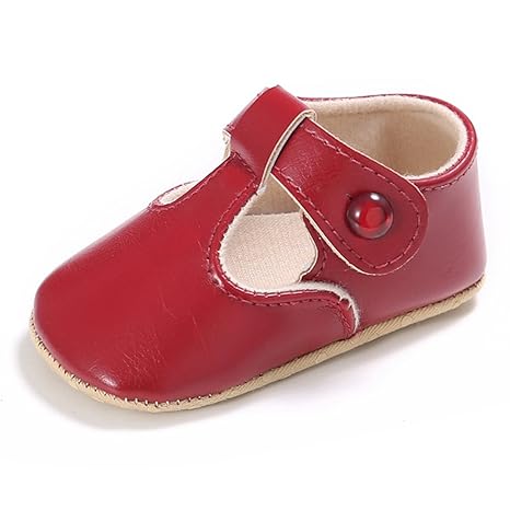 baby girl red mary jane shoes