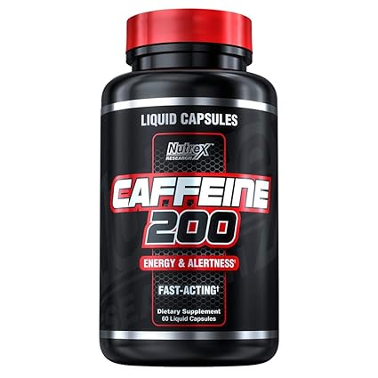 Nutrex Research Caffeine 200 (60) Standard, 60 Kapseln