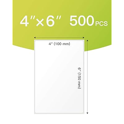 Buy Inateck Thermal Direct Shipping Label 4 X 6 Inch 100 Mm X 150 Mm Waterproof Transportation Label Bpa Bps Free Pack Of 500 Online In Indonesia B08nwv5xd2