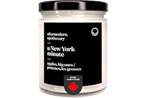 World's Best Soy Candle—Handmade in Canada—Long Lasting 8oz.—Various Scents Available (a New York Minute)