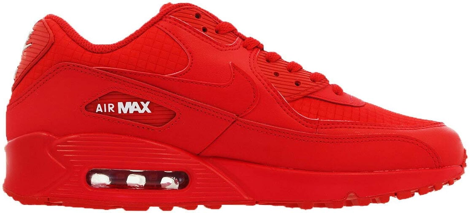 nike air max 90 essential red and black