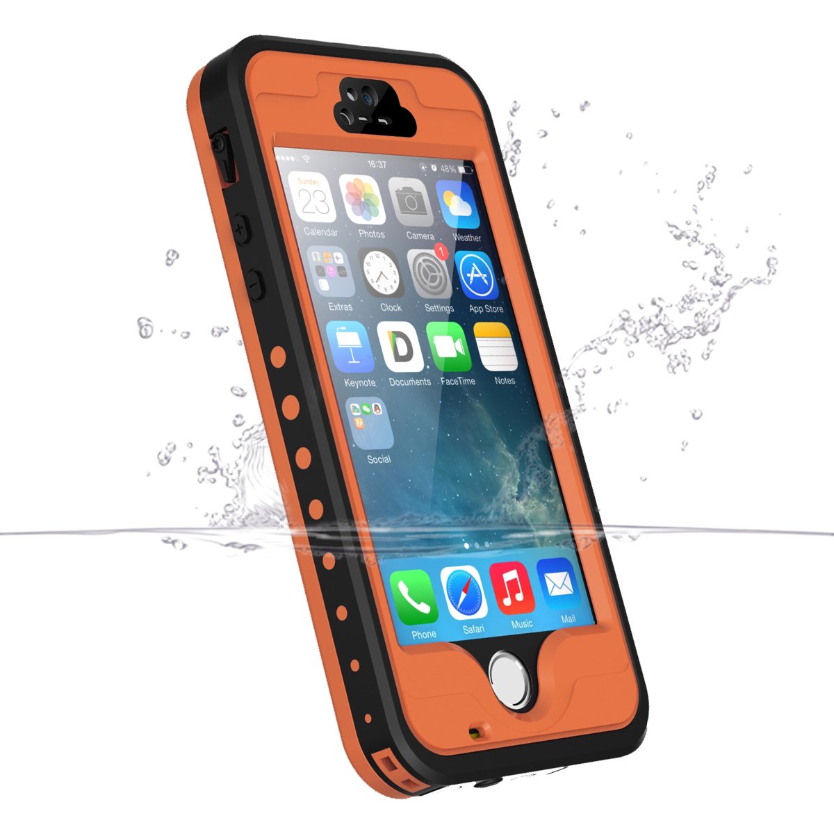 Phone Waterproof Iphone 5s Case OtterBox Armor Series Waterproof