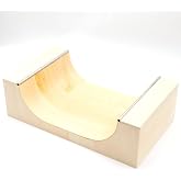 RACOFSB Wooden Fingerboard Half Pipe Ramp Handmade Pro Obstacles