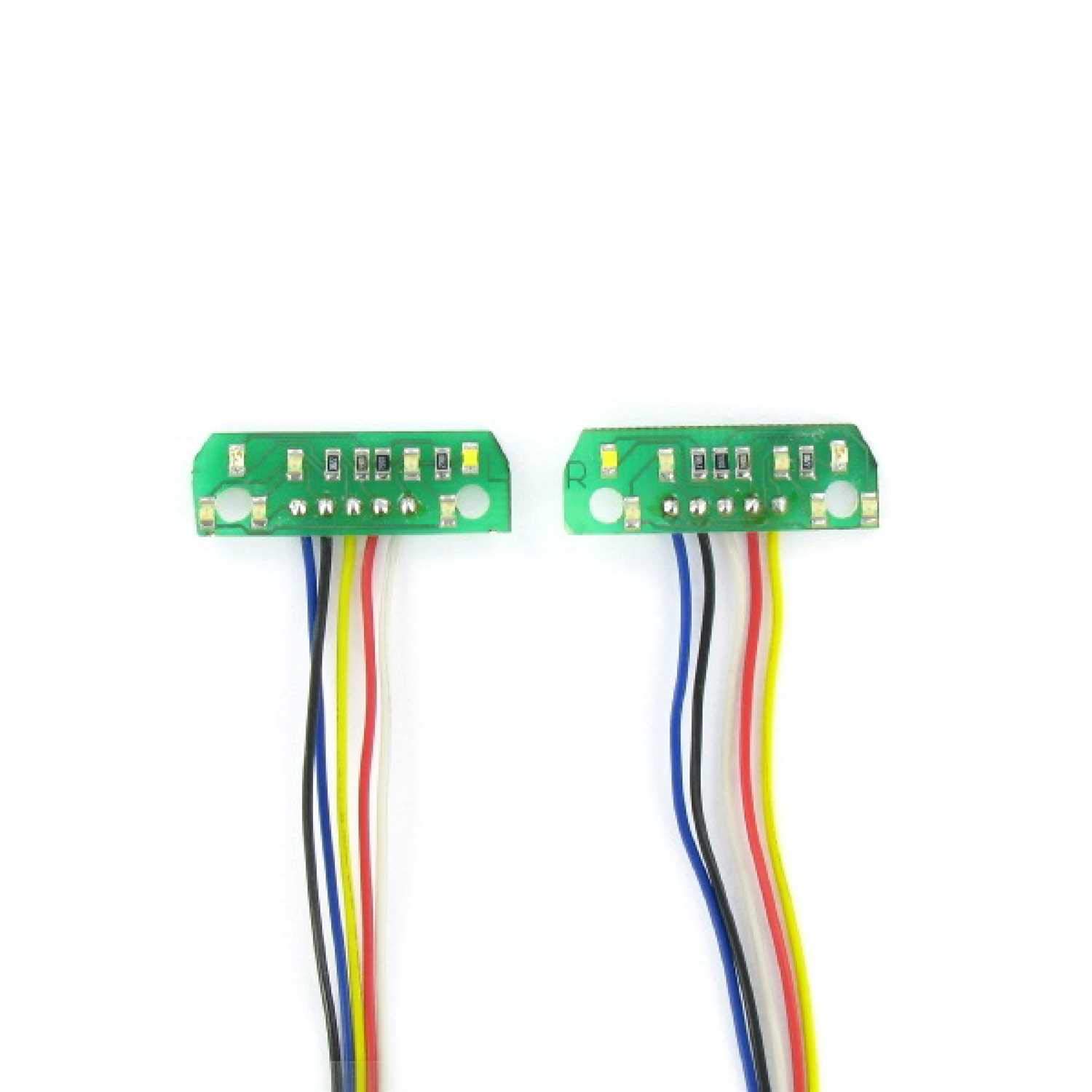 Carson 500907387 1:14 7.2 V 7 Chamber LED Board Uni, RC Accessories for Tamiya Trucks, Parts, Tuning Parts, Model Making, Made in Germany