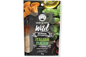 ITALIAN Wild Mushroom Seasonings | 84g - 3oz | West Coast Wild Foods | Premium Grade for Gourmet Recipes