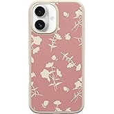 OtterBox iPhone 16 Symmetry Series Case - Pink Petals