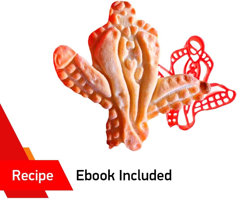Superhero Cookie Cutters by WNF Craft - for Extra Fun Baking - Safe and Plastic. Perfect for Making Cookies, Mini Sandwiches, Shapped Cheese (b. Spiderman)