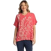 Jess & Jane Mineral Washed Gauze Top - M92