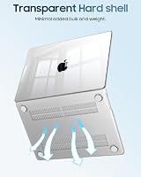 FINTIE Clear Case for MacBook Air 13.6 M5/M4/M3/M2 A3449 A3240 A3113 A2681 view 8