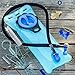 Aquatic Way Hydration Bladder Water Reservoir for Bicycling Hiking Camping Backpack. BPA Free. Easy Clean Large Opening, Quick Release Insulated Tube with Shutoff Valve (Blue-A Clean Kit)