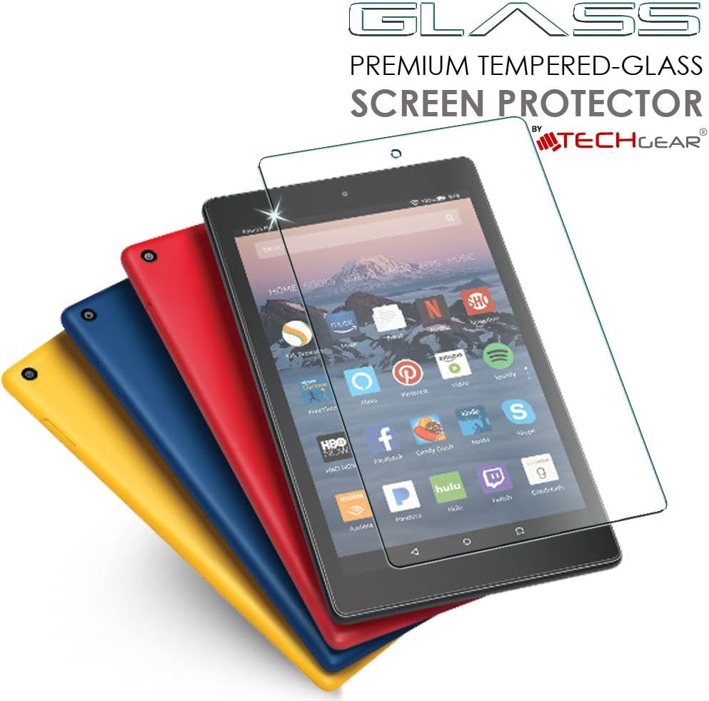 TECHGEAR GLASS Edition Screen Protector for Previous Amazon Fire 7" Tablet (9th Generation / 2019 & 7th Gen / 2017) - Image 4