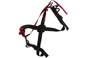 Climbing Harness Equipment, Outdoor Chest Adjustable Safety Shoulder Strap for Adventure