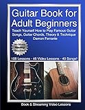 Guitar Book for Adult Beginners: Teach Yourself How