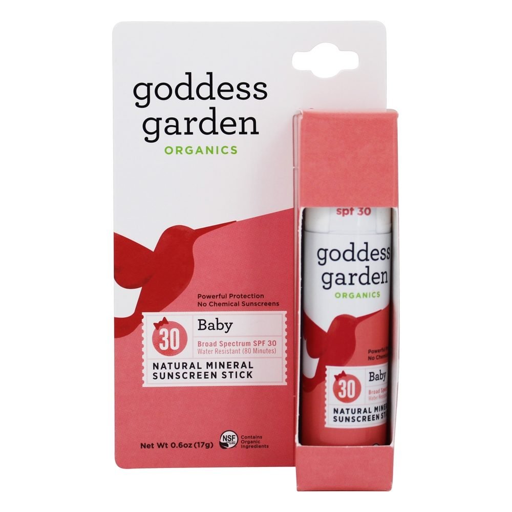 Goddess Garden Organics SPF 30 Kids Natural Mineral Sunscreen Lotion for Sensitive Skin Reef Safe, Water Resistant, Vegan, Leaping Bunny Certified Cruelty-Free, Non-Nano