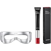 AMIRO Red Light Therapy Mask for Eyes + PDRN Red Light Therapy Eye Cream | Under Eye Red Light Therapy Mask with Infrared Light for Crow&rsquo;s Feet+PDRN Peptide Under Eye Treatment for Puffy, Hydrated