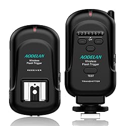 AODELAN Flash Trigger Transmitter and Receiver with