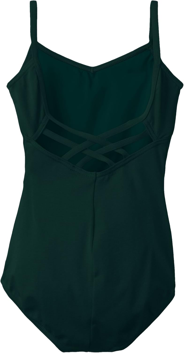 Capezio Girls' Classics V-Neck Camisole Leotard: Clothing