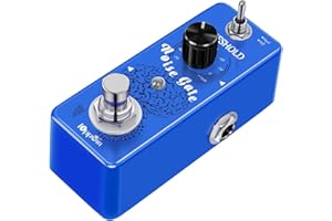 IOppWin Guitar Noise Gate Pedals, Dual Mode Noise Reduction Guitar Effects Pedal - Hard/Soft Settings, Metal Shell, True Bypass, Ultra-Compact