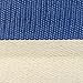 DII Durable Woven Striped Storage Bin Collapsible with Soft Rope Handles Reinforced with Metal Grommets, Large, 17x12x12, Blueberry