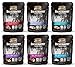 Merrick Backcountry Grain Free Wet Cat Food Pouches, 6 Flavors, 3-Ounces Each (12 Total Pouches)