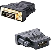Importer520 Gold Plated HDMI Female to DVI-D Male Video Adapter
