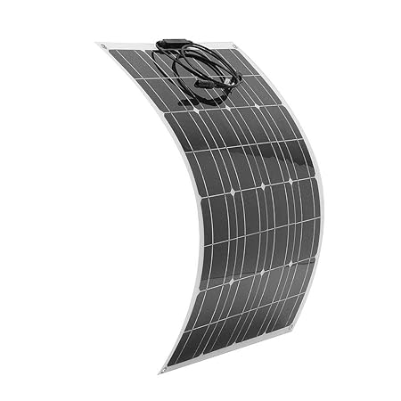 True-Ying Sunpower 80 W 12 V Flexibles Solarpanel + Drahts-Solarzelle DIY Batteriesystem Kits für Wohnmobil Boot Pumpe Licht 
