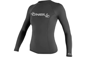 O' NEILL O'Neill UV Sun Protection Women's Basic Skins Long-Sleeve Rashguard Top