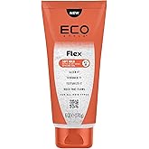 Eco Style Flex Hold Soft Gel with Aloe – Lightweight Alcohol-Free Hair Gel for Shine, Moisture & Control, Defines Curls & Smooths Edges, For All Hair Types, 6 Ounce