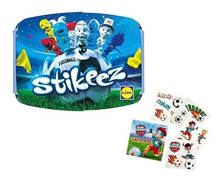 250222 LIDL Stikeez 2016 Fussball EM Komplettsatz mit Sammelalbum Fussballalbum Soccer Geschenk
