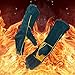 Handing Workshop Welding Gloves Extreme Heat Resistant Cow Split Leather BBQ Camping Cooking Weld Gloves Baking Grill Gloves Mitts for Tig Welder Fireplace Stove Pot Holder Glove