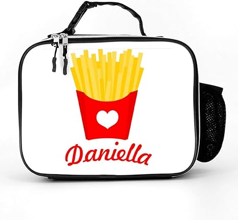 Amazon マクドナルドのフライドポテト ランチバッグ レザートート 保冷 保温バッグ 大容量 通勤 通学 食品収納 断熱 ピクニック防水 お弁当バッグ ランチ トラベル用 ランチバッグ ランチ巾着 ランチベルト オンライン通販