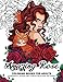 Amazing Rose Coloring Books for Adults: Flower design with Cat, Bird, Dog and Animals by Adult Coloring Book