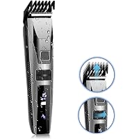 MPM Haartrimmer Professional – Elektrischer Bart- & Körperhaarschneider Mit 4 Aufsätzen