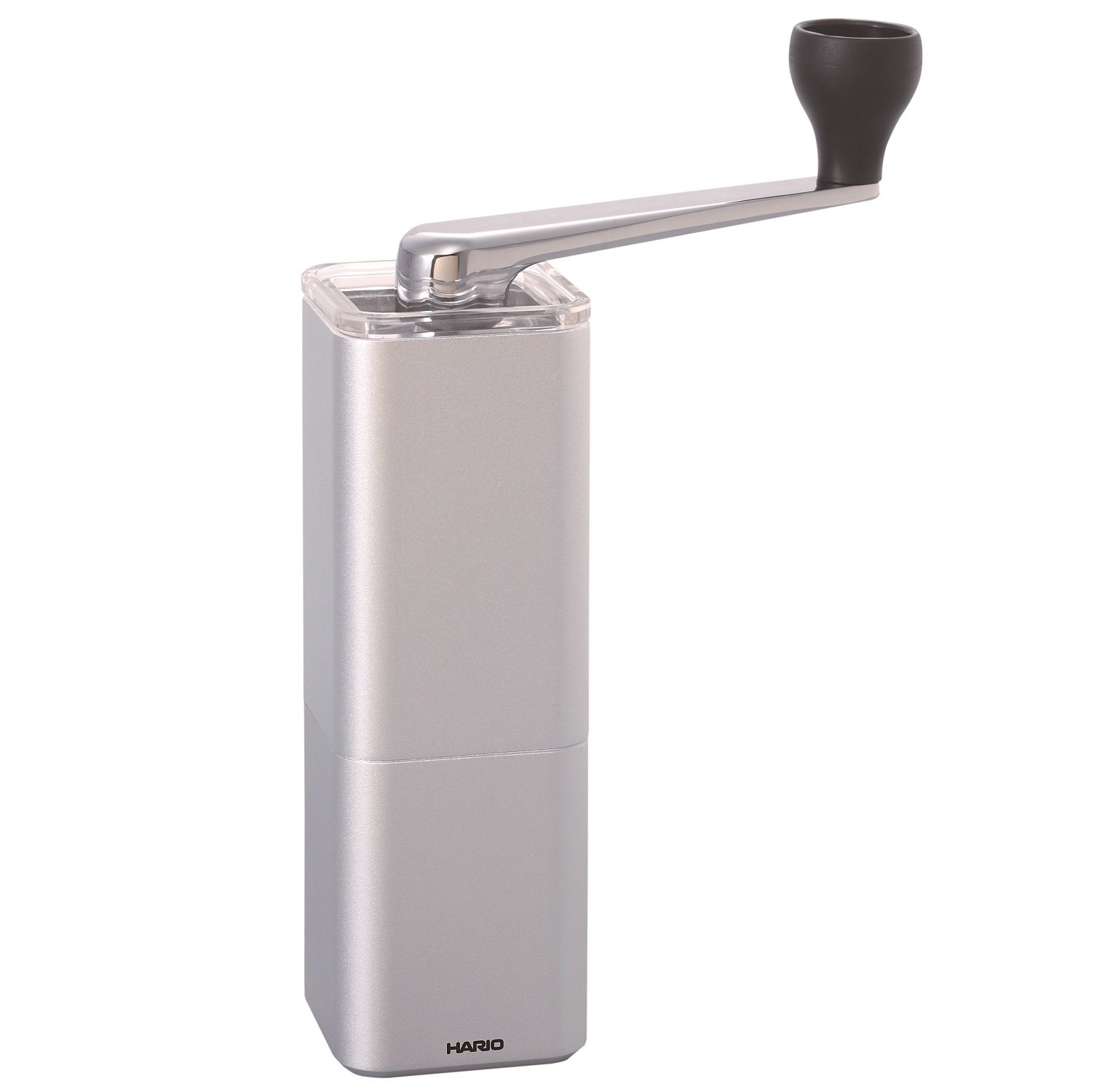 HARIO "Prism Ceramic Coffee Mill, Silver