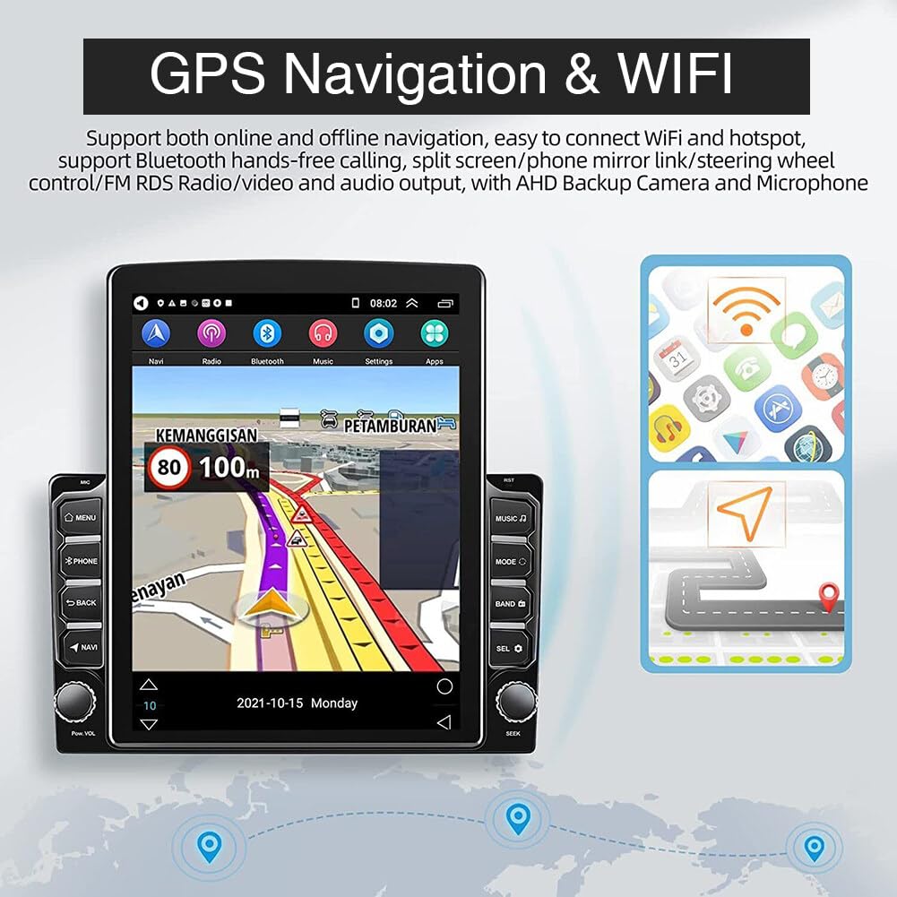 Android 13 Car Stereo Radio fit for Ford F-250 F-350 Super Duty 1999-2004 9.7