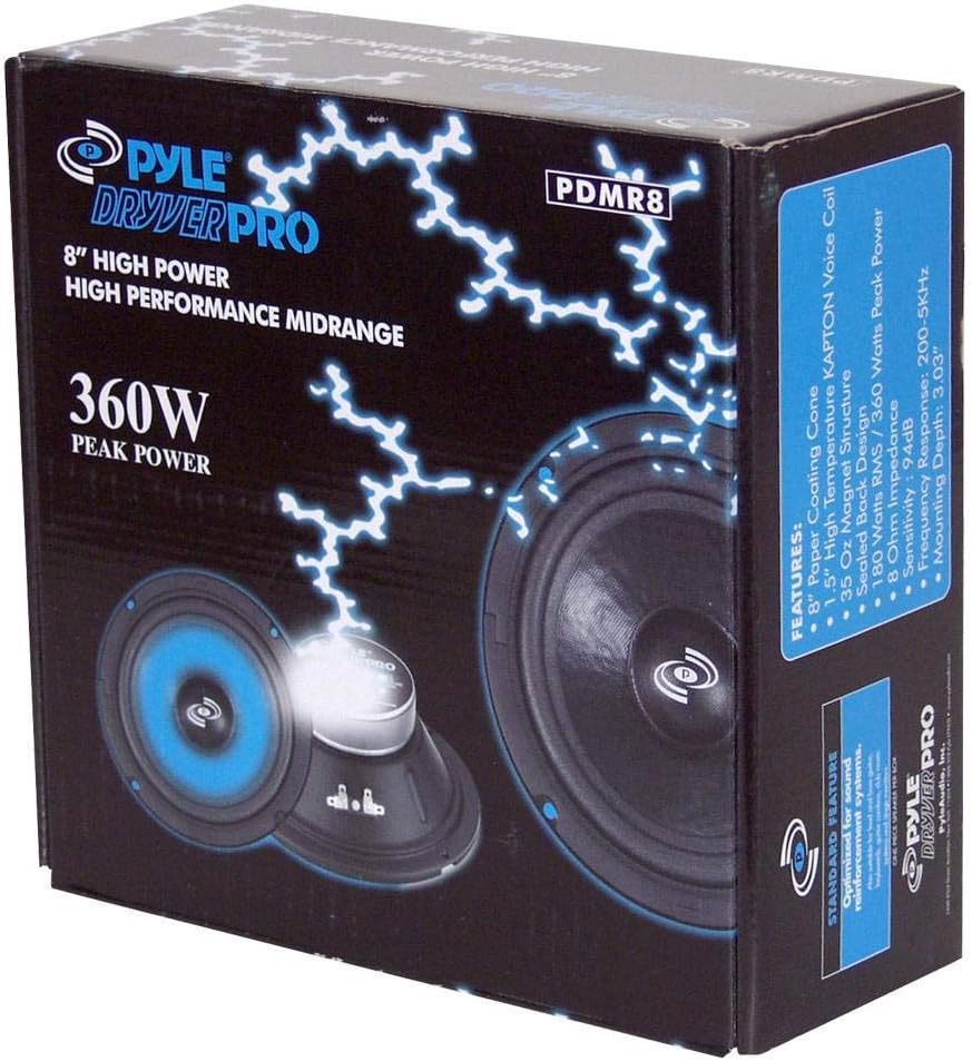 pyle pro 8 inch speakers