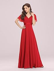 Ever-Pretty Women's Formal Dress Short Sleeve
