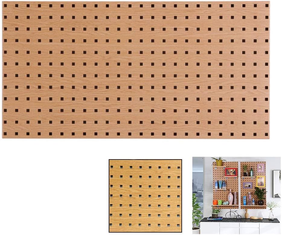 Metal Pegboard Panel Garage,Pegboard Rack Wall Control Pegboard Peg Boards,Heavy Duty Storage Tool Board Organizer for Home Shed Garage Workshop,900×450 Mm,A