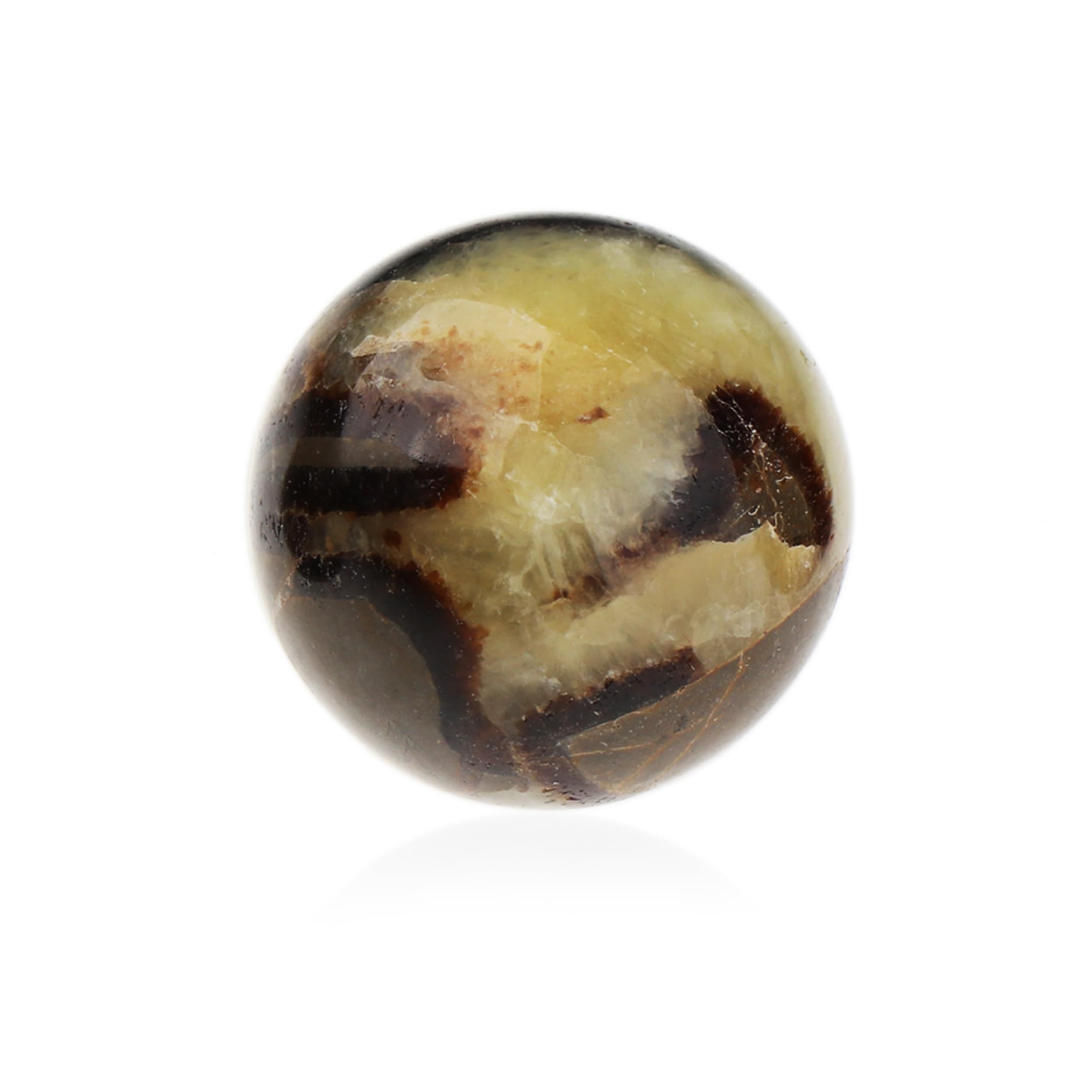 NKlaus Natural Septaria 30 mm Ball Shape Gemstone Energy Balance and Creativity 14911