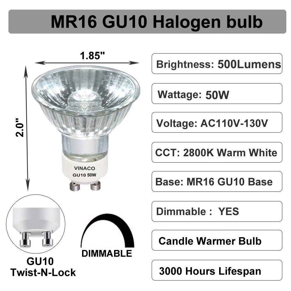 Gu10 C 120v 50w