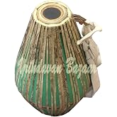 VRINDAVANBAZAAR.COM Fiber Mridangam Drum (Green)