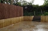 Papillon Bark Natural Garden Fence Screening Roll 4m x 2m Privacy view 4