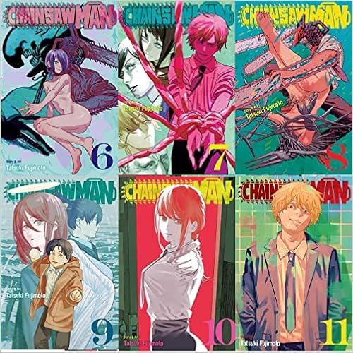 Chainsaw Man Vol. 6-11 Collection 6 Book Bundle Set - 