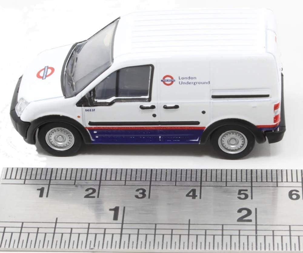 Oxford Diecast 1:76 Ford Transit Connect London Underground Collectable model 76FTC011, Blue,white,red,black - Image 5