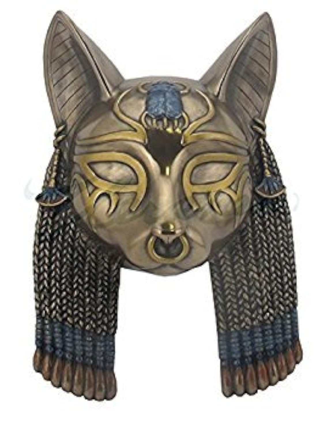 Unp Bastet Mask Egyptian Wall Plaque Sculpture